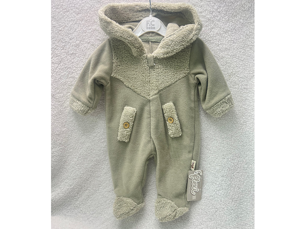 سرهمی کلاهدار و جورابدار نوزادی پولیشی فلکسی  FLEXI