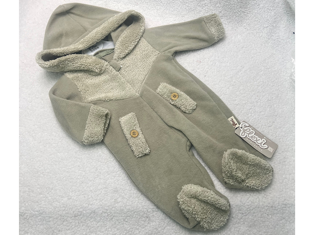 سرهمی کلاهدار و جورابدار نوزادی پولیشی فلکسی  FLEXI