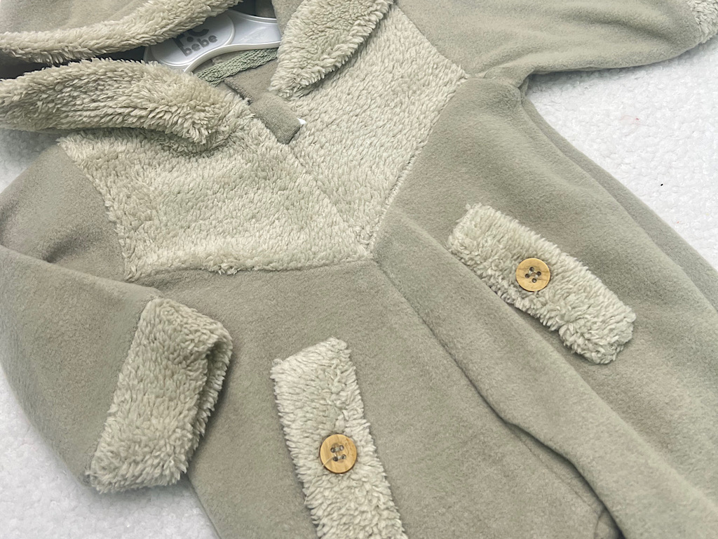 سرهمی کلاهدار و جورابدار نوزادی پولیشی فلکسی  FLEXI