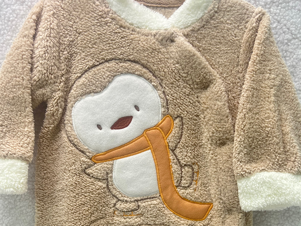 سرهمی جورابدار نوزادی طرح پنگوئن پولیشی فلکسی  FLEXI