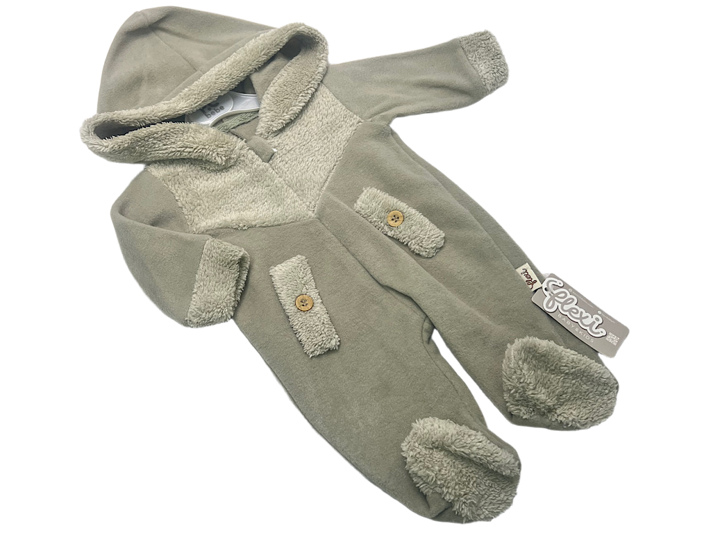 سرهمی کلاهدار و جورابدار نوزادی پولیشی فلکسی  FLEXI