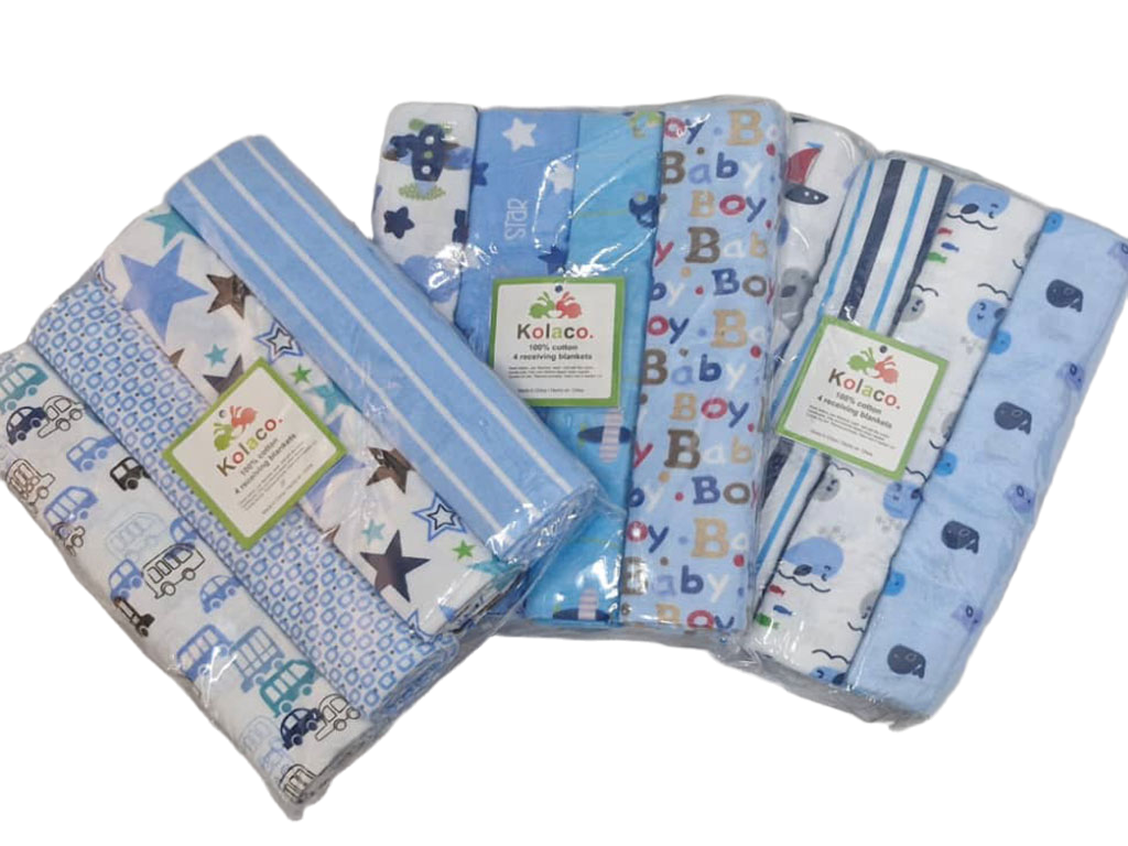 خشک کن نوزادی پسرانه سایز بزرگ 4 عددی کولاکو kolaco