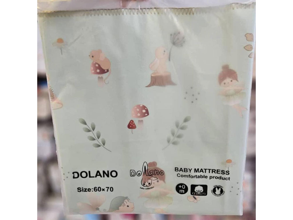 زیرانداز تعویض 70*60 نوزادی طرح دار دولانو dolano