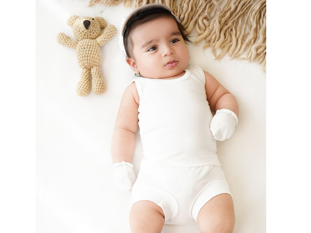 ست بیمارستانی 19 تکه نوزادی پسرانه طرح خرس قهوه ای دانالو Danaloo