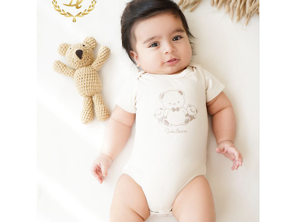 ست بیمارستانی 19 تکه نوزادی پسرانه طرح خرس قهوه ای دانالو Danaloo