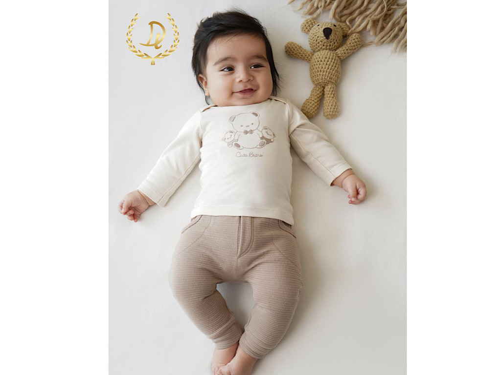 ست بیمارستانی 19 تکه نوزادی پسرانه طرح خرس قهوه ای دانالو Danaloo