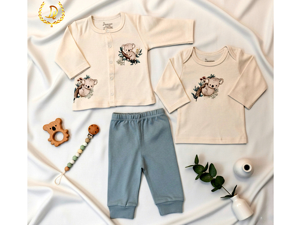 ست بیمارستانی 13 تکه نوزادی طرح کوآلا ناز دانالو Danaloo