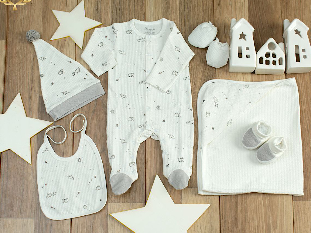 ست بیمارستانی 7 تکه طرح گوسفند و بره دانالو danaloo