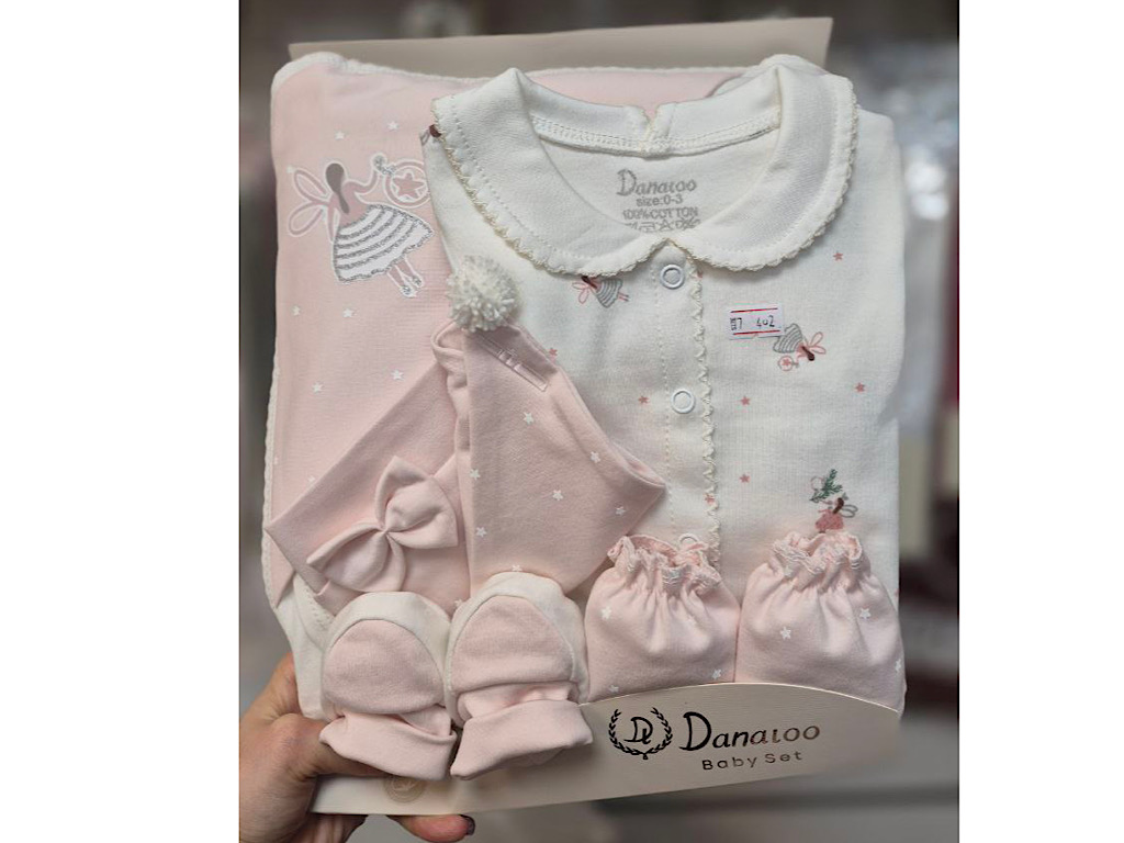 ست بیمارستانی 7 تکه طرح فرشته مهربان دانالو danaloo