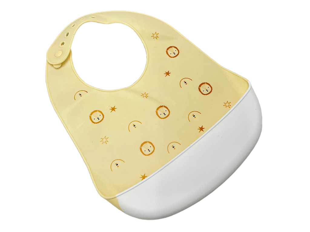 پیشبند کاسه ای سیلیکونی نوزادی طرح حیوانات