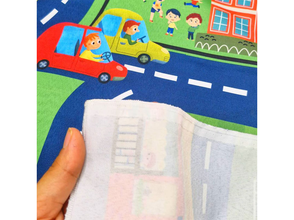 شهر کوچک من پارچه ای نوزادی انتشارات ماه کوچولو