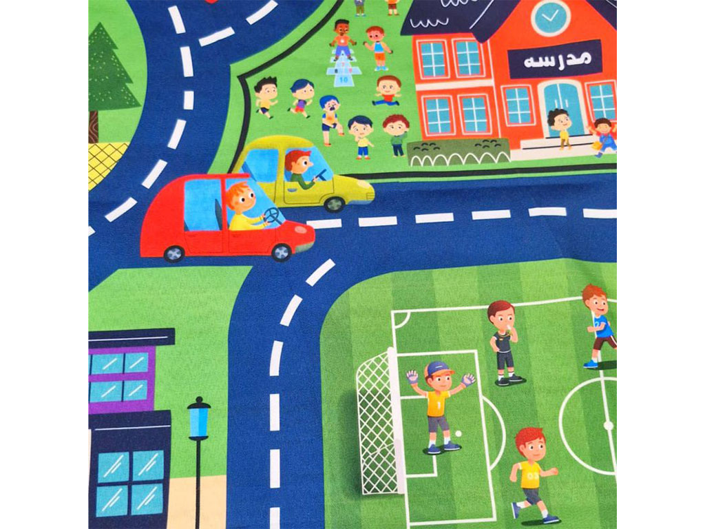 شهر کوچک من پارچه ای نوزادی انتشارات ماه کوچولو