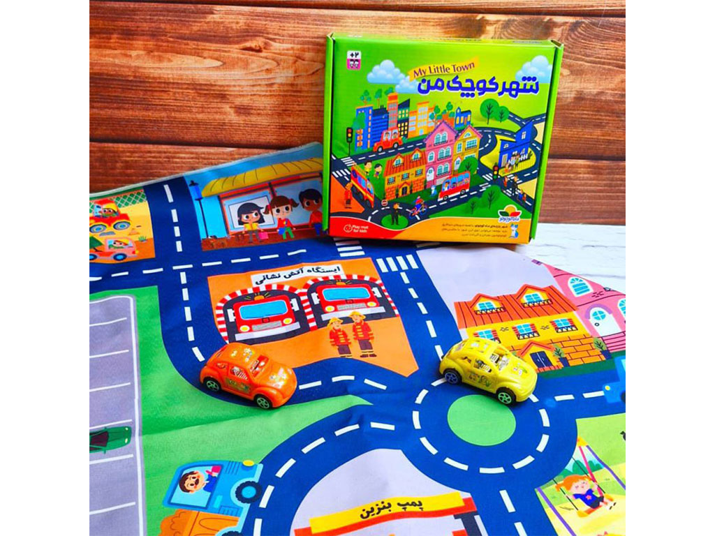 شهر کوچک من پارچه ای نوزادی انتشارات ماه کوچولو