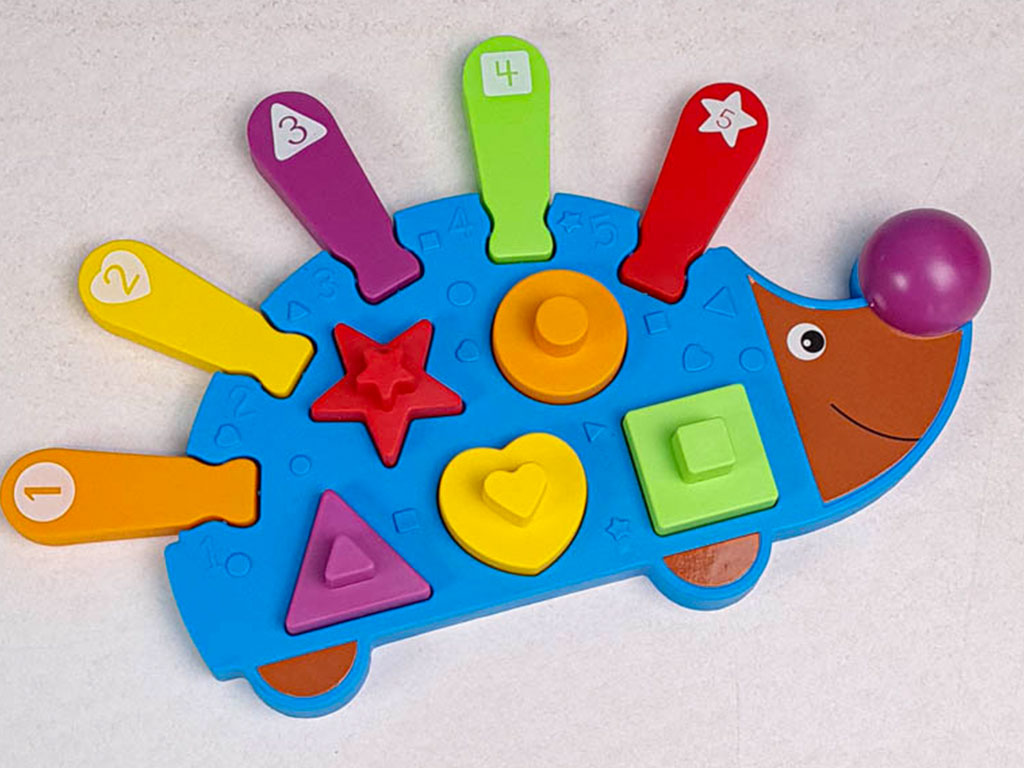 بازی مونته سوری جوجه تیغی 2 در 1 اسباب بازی