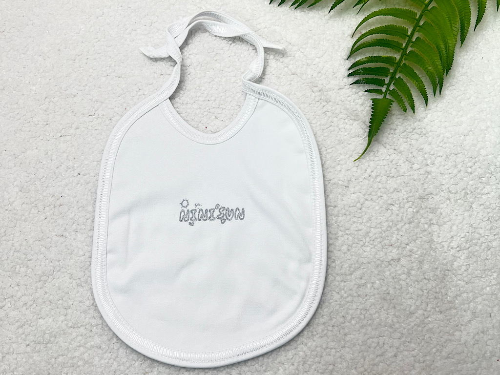 پیشبند نوزادی سفید نی نی سان nini sun