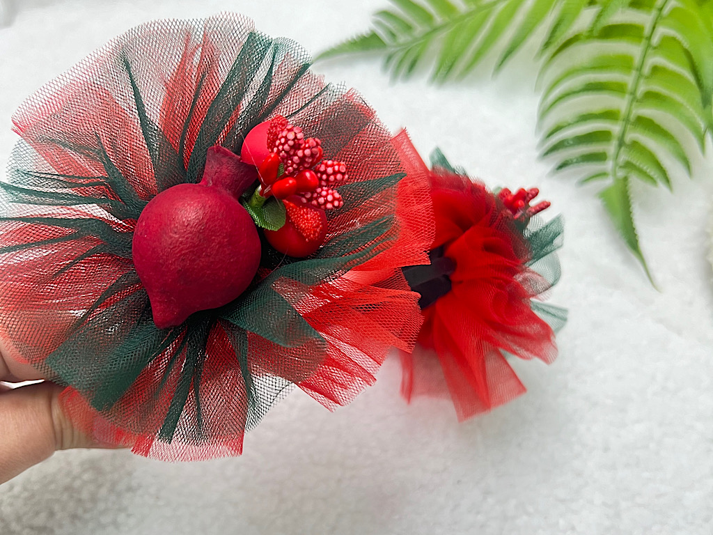 تل سر طرح انار و ساتن شب یلدا