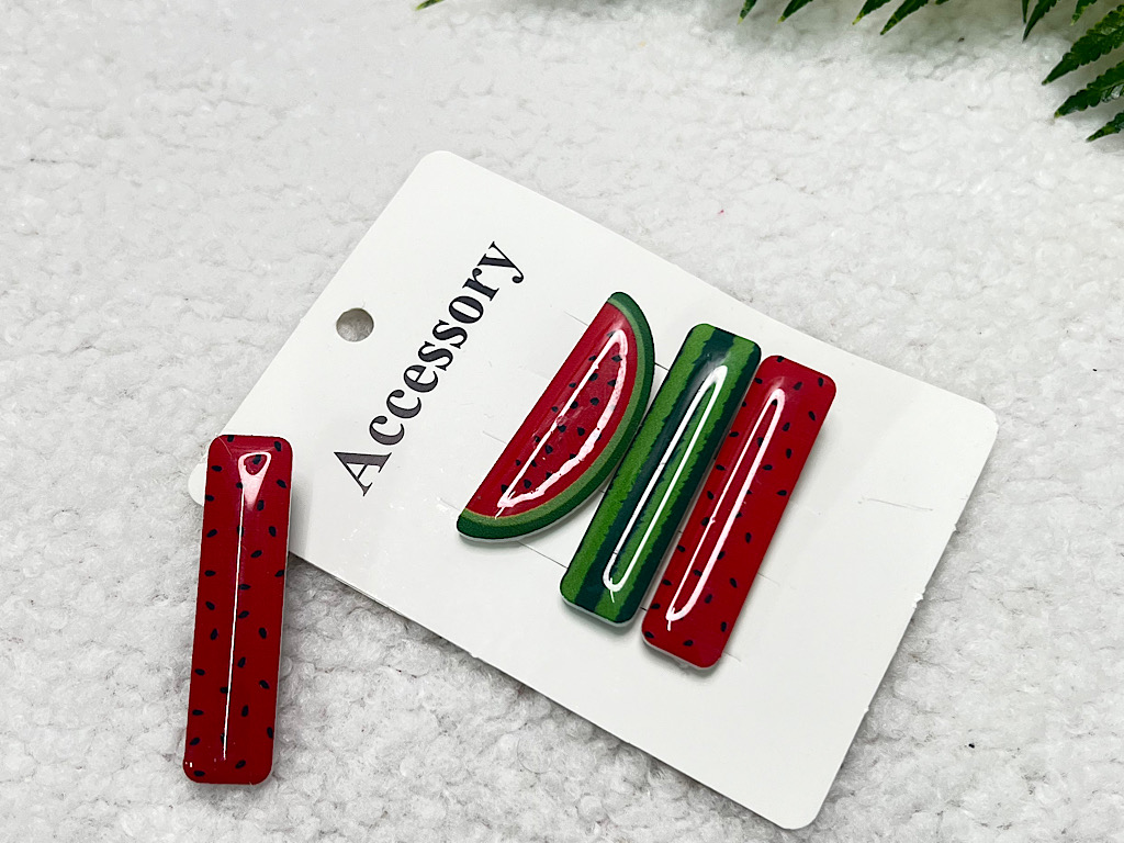 گل سر انبری طرح انار و هندوانه شب یلدا