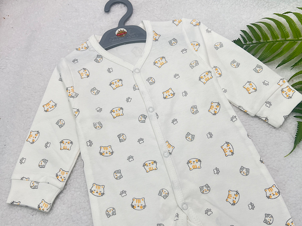 سرهمی نوزادی طرح گربه cute cat نی نی سان nini sun