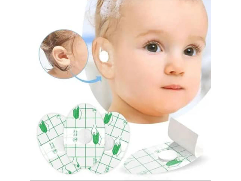 چسب محافظ گوش پد دار نوزادی 30 عددی