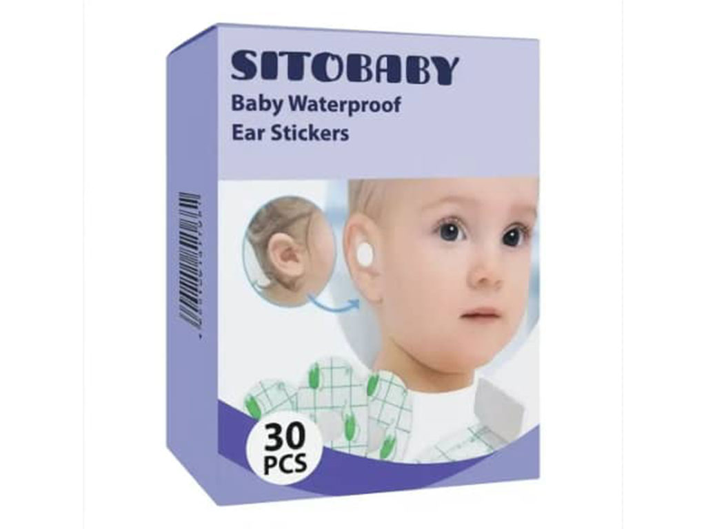 چسب محافظ گوش پد دار نوزادی 30 عددی