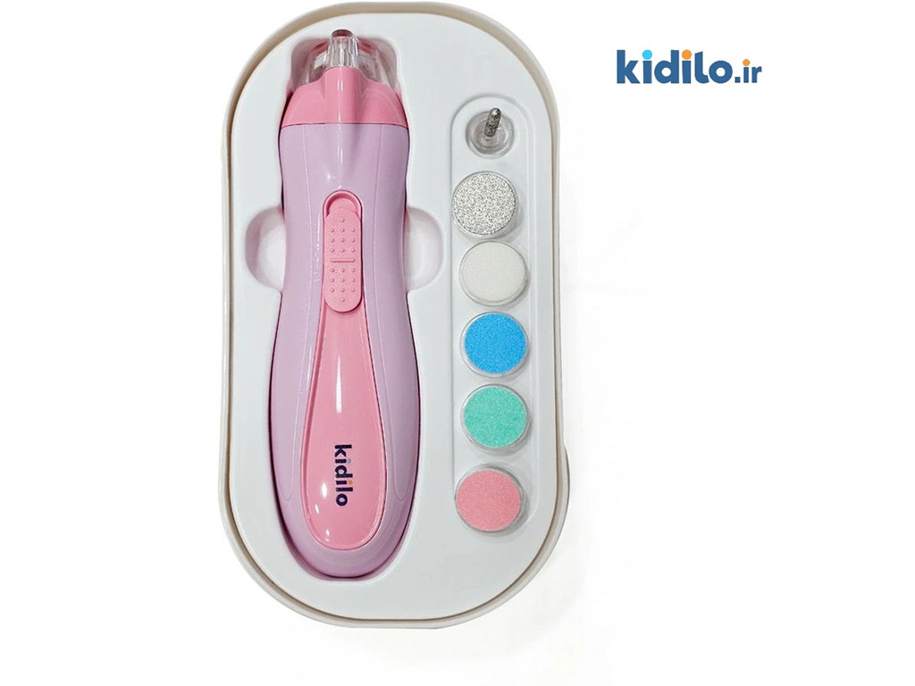 سوهان ناخن شارژی چراغ دار نوزاد و کودک kidilo