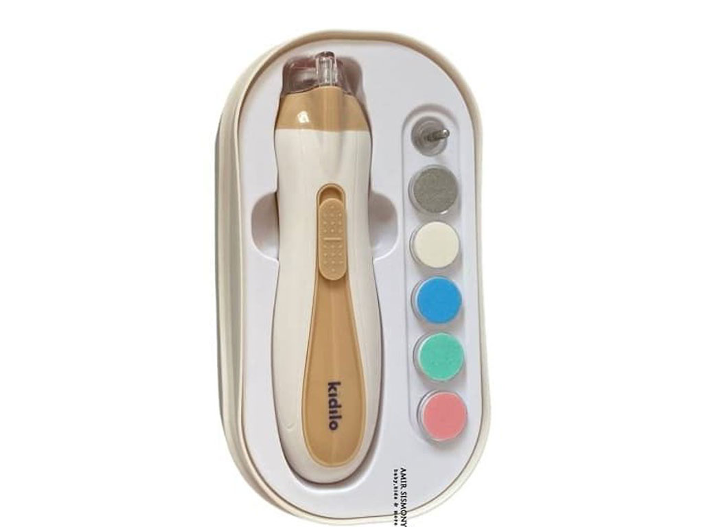 سوهان ناخن شارژی چراغ دار نوزاد و کودک kidilo