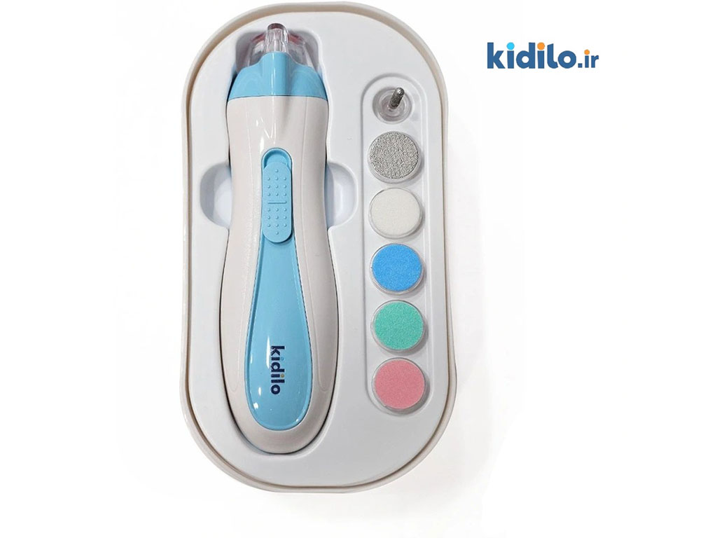 سوهان ناخن شارژی چراغ دار نوزاد و کودک kidilo