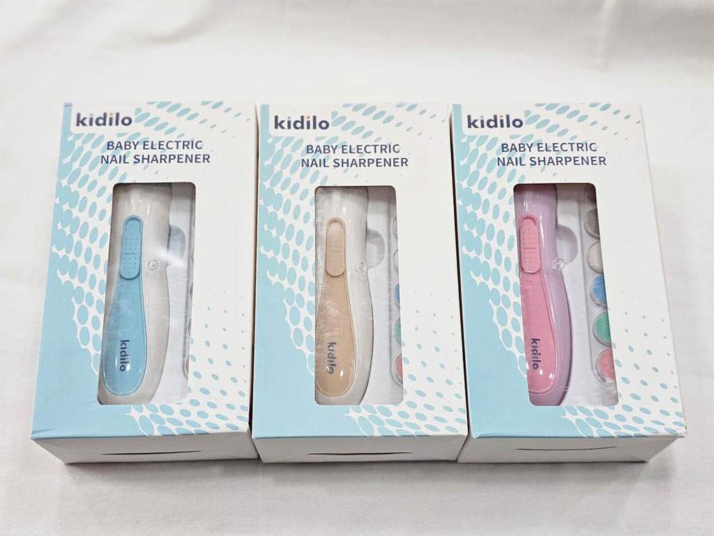 سوهان ناخن شارژی چراغ دار نوزاد و کودک kidilo