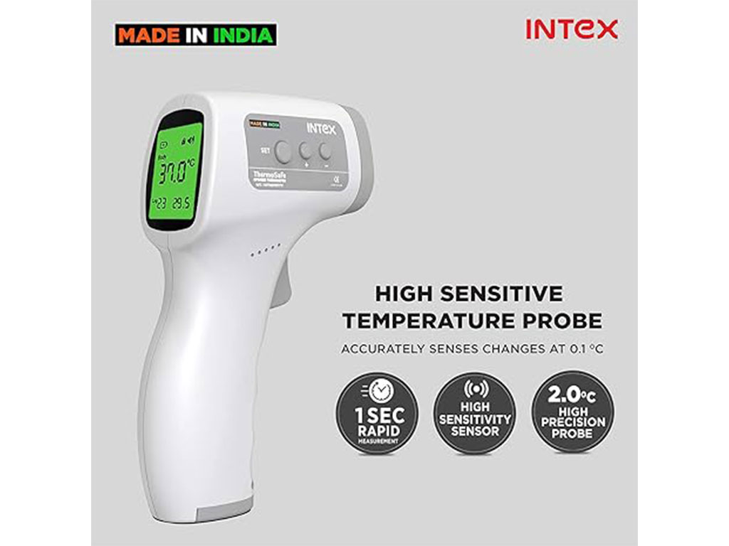 تب سنج دیجیتال لیزری intex