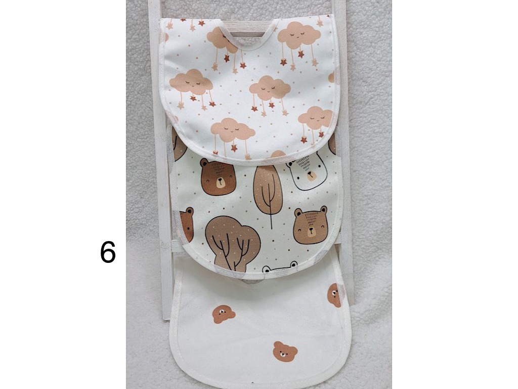 پیشبند نوزادی 3 عددی کارترز carters