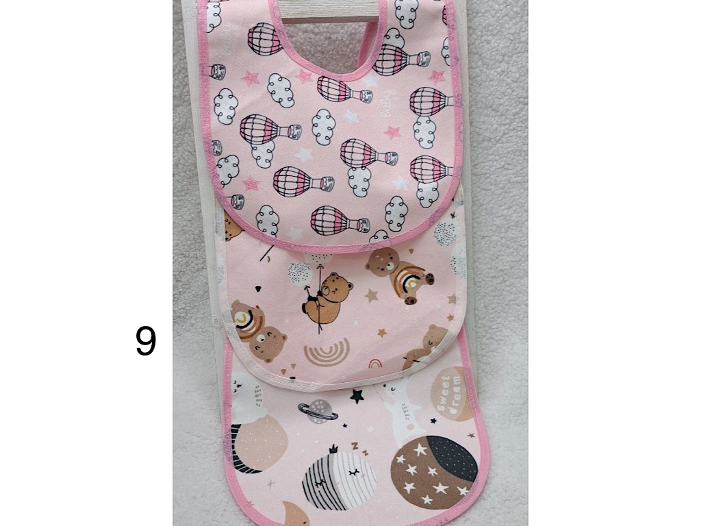 پیشبند نوزادی 3 عددی کارترز carters