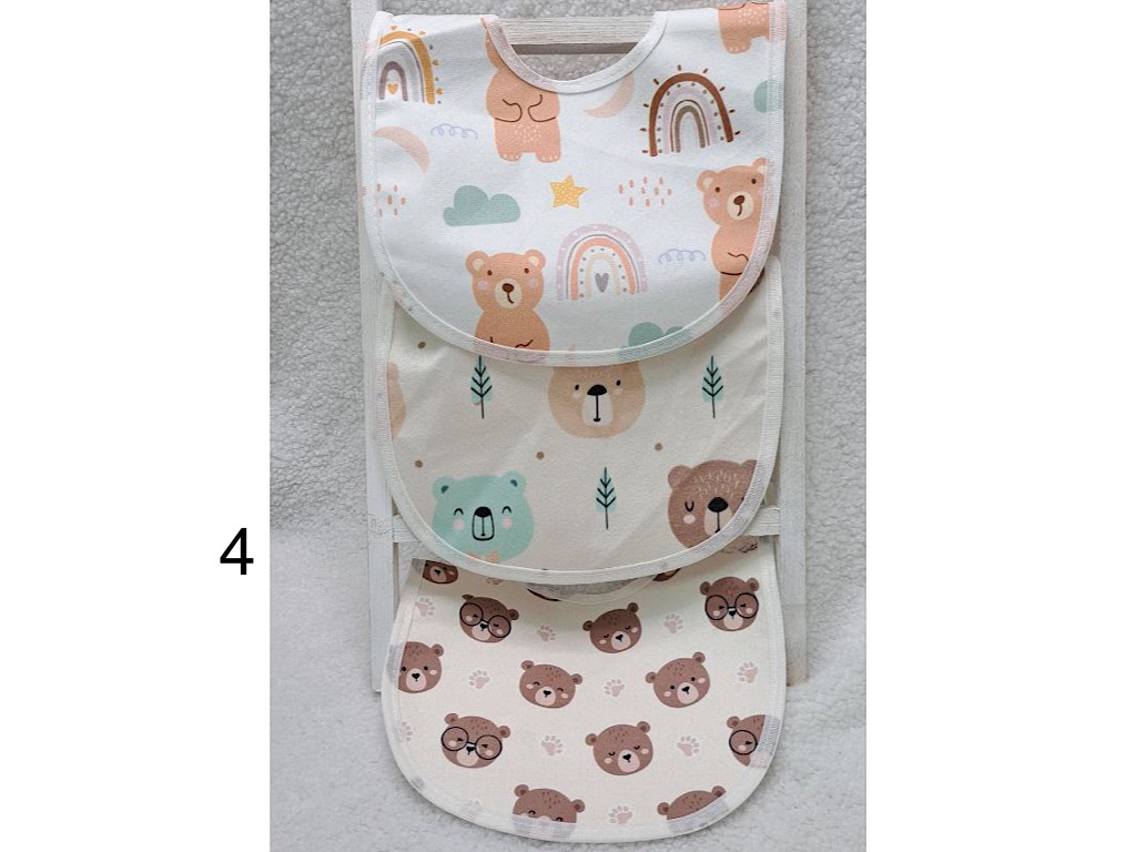 پیشبند نوزادی 3 عددی کارترز carters