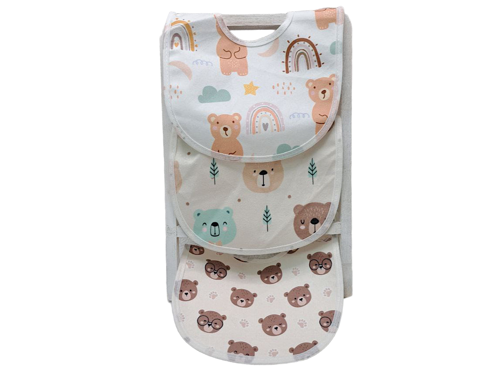 پیشبند نوزادی 3 عددی کارترز carters