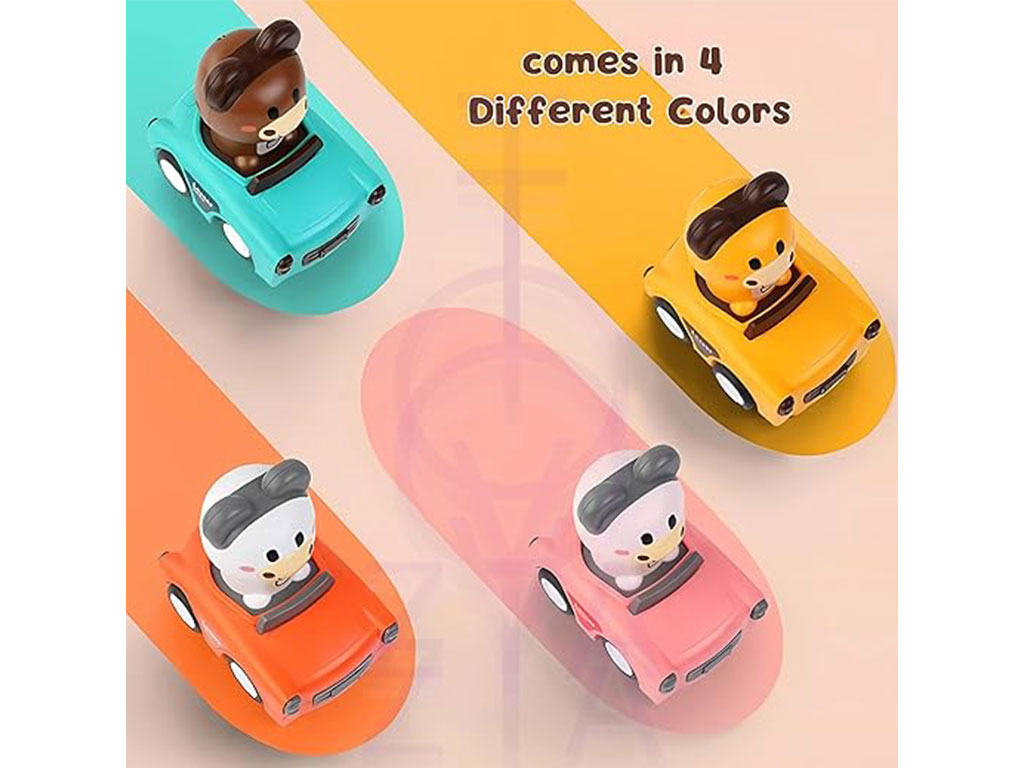 زرافه ماشین سوار فشاری اسباب بازی