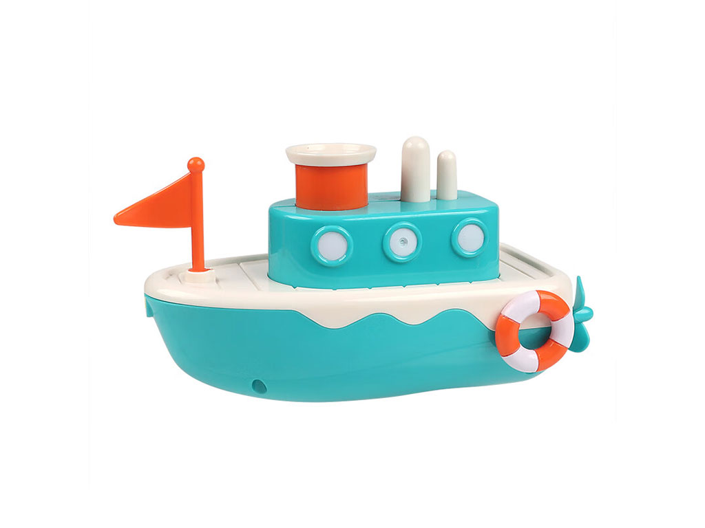 کشتی کوکی داخل وان اسباب بازی