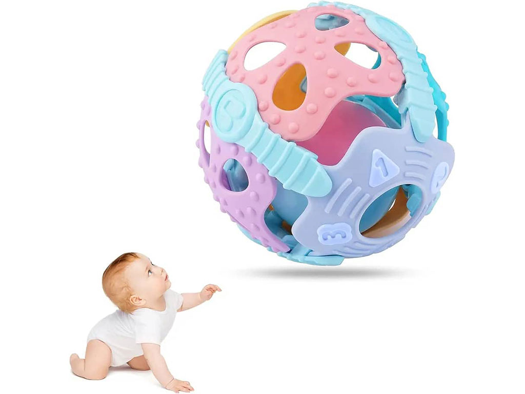 جغجغه توپی منعطف  نوزادی