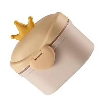 ظرف انبار غذا و شیر خشک پیمانه دار طرح تاج قلب