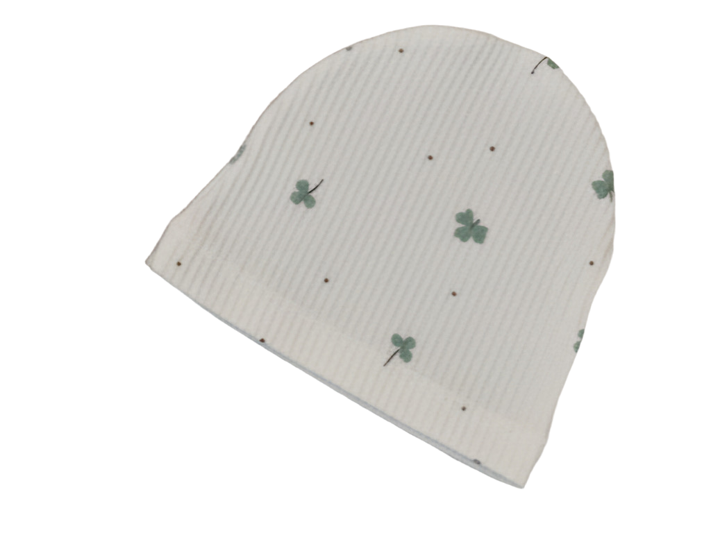 کلاه نخی  نوزادی طرح برگ سبز دانالو Danaloo