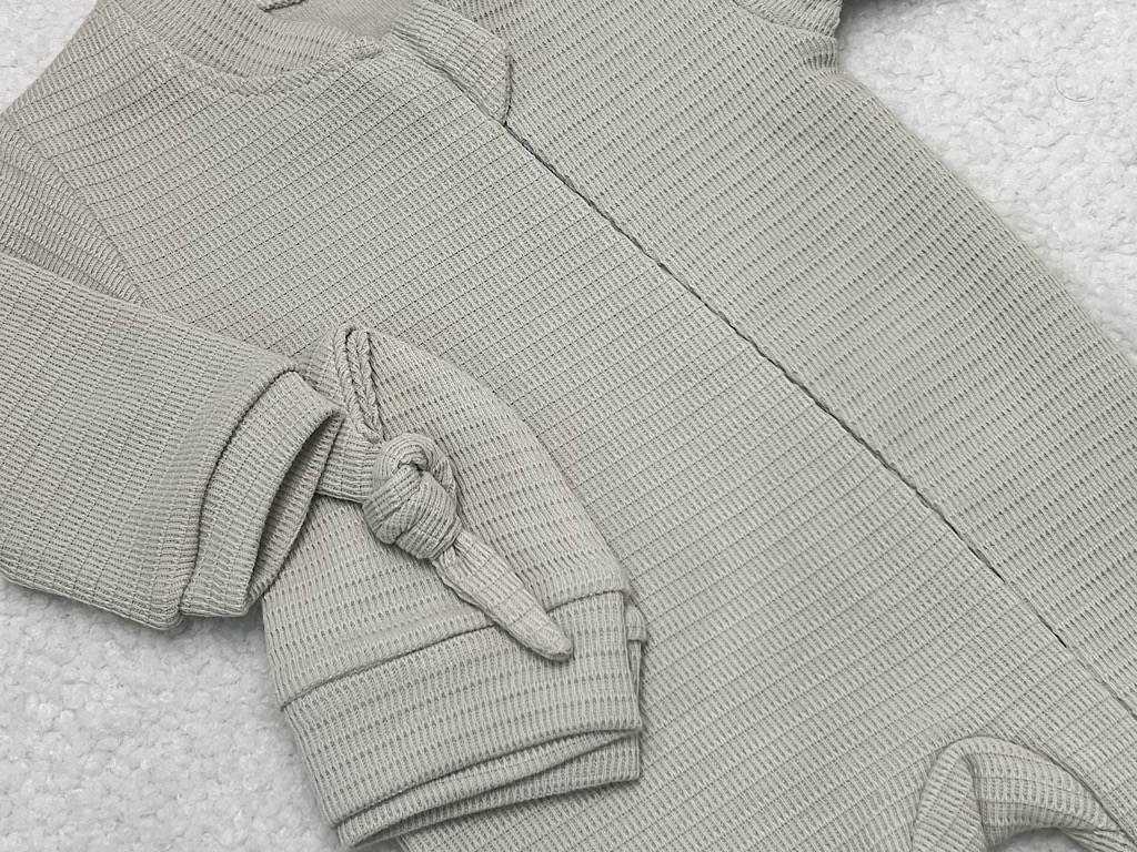 سرهمی نوزادی کلاه دار فیلی رنگ کارامل caramell