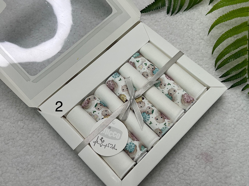 پک دستمال دهان 7 عددی نوزادی