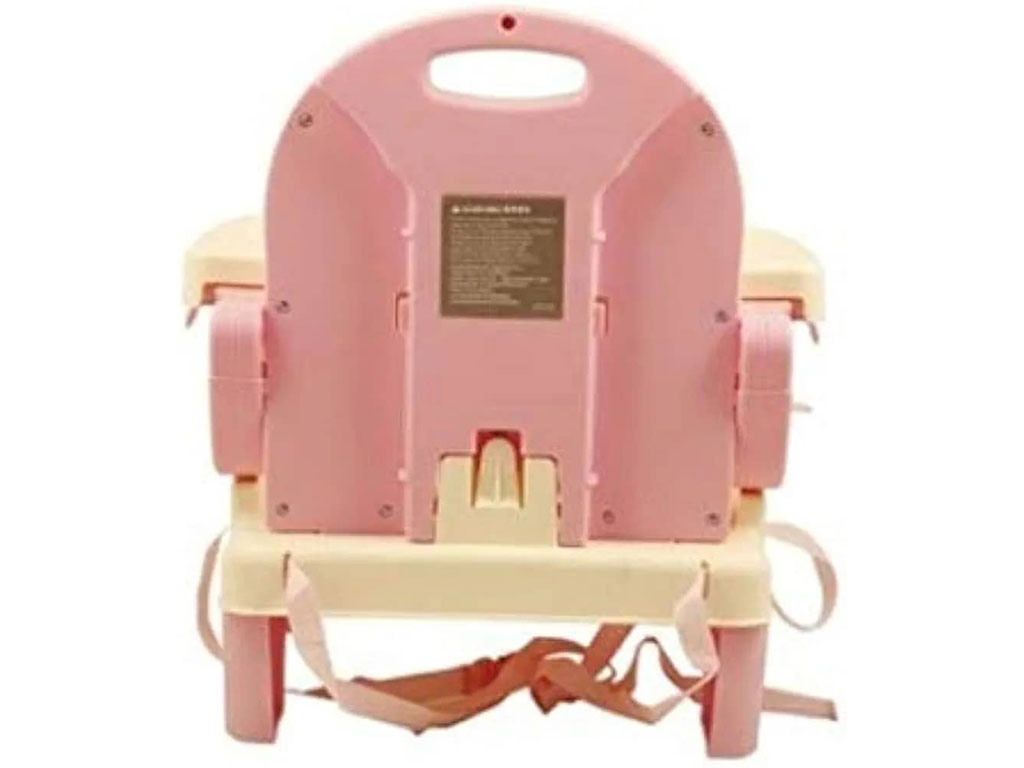 صندلی غذای کودک پرتابل دخترانه صورتی رنگ مدل بوستر ماستلا mastela