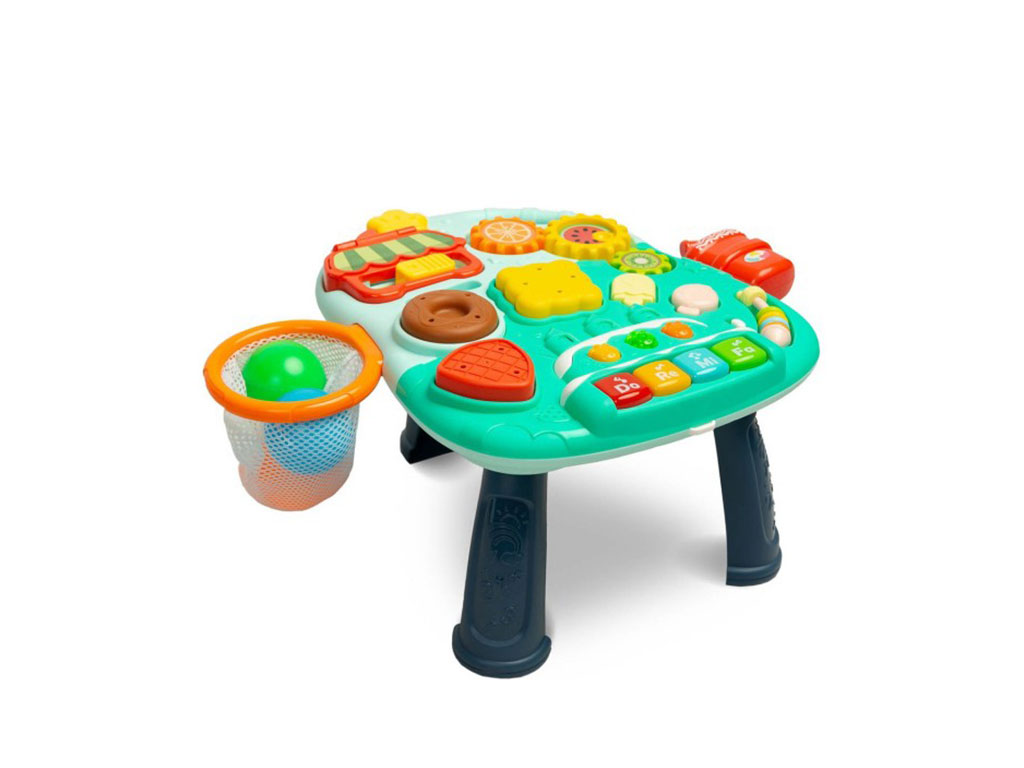 واکر موزیکال و میز بازی کودک 5 کاره اسباب بازی هانگر huanger