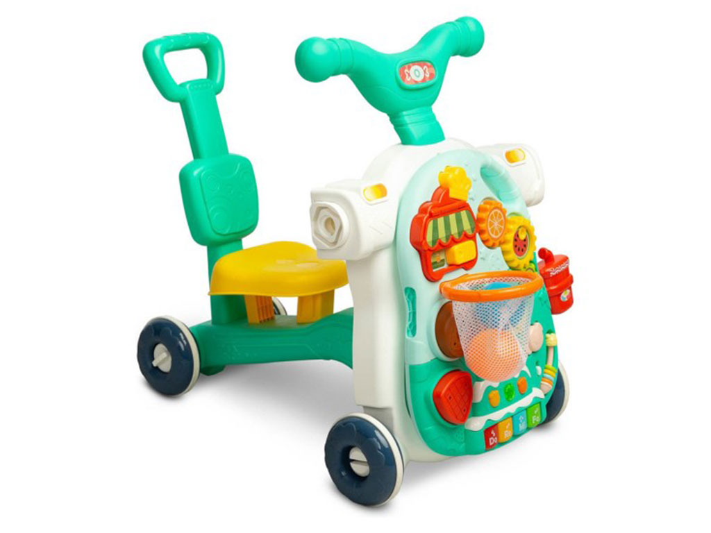 واکر موزیکال و میز بازی کودک 5 کاره اسباب بازی هانگر huanger