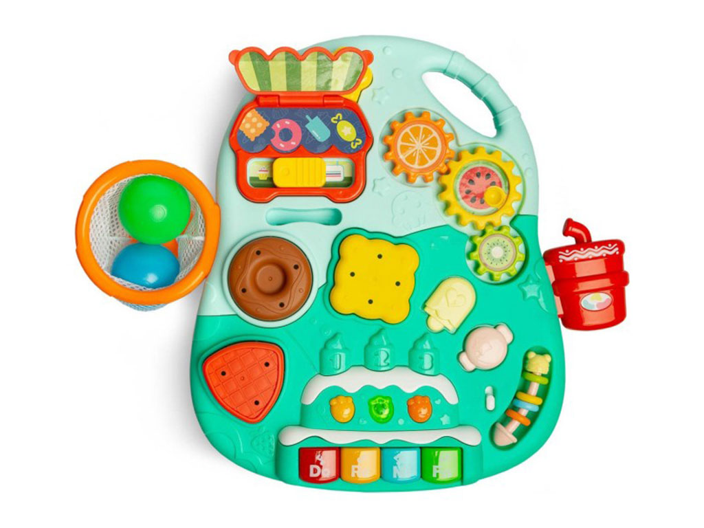 واکر موزیکال و میز بازی کودک 5 کاره اسباب بازی هانگر huanger