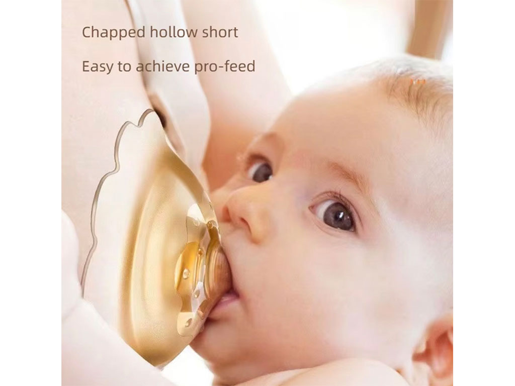 رابط سینه محافظ سیلیکونی سینه تک عددی ماماس پاپاس