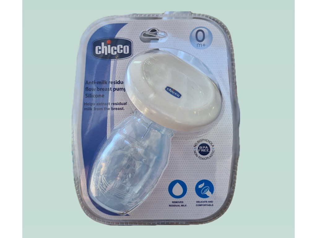 شیردوش دستی تمام سیلیکونی حجم 100 ml چیکو  chicco