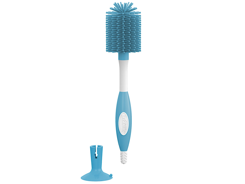 شیشه شور سیلیکونی دو سر پایه دار دکتر براون Dr Browns