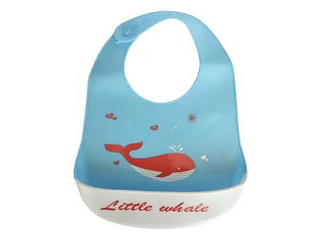 پیشبند کاسه ای سیلیکونی نوزادی طرح دار طرح چیکو