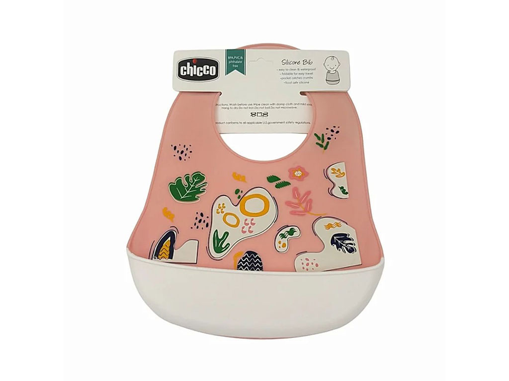 پیشبند کاسه ای سیلیکونی نوزادی طرح دار طرح چیکو