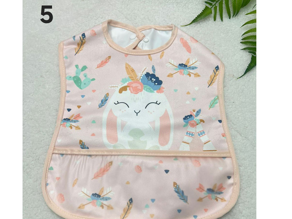 پیشبند نوزادی  کاسه ای طرحدار سایز بزرگ دولانو dolano